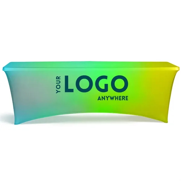 96" x 30" x 30" contour stretch polyester 4-sided table cover... from ASI 36558 Aprons, Etc.