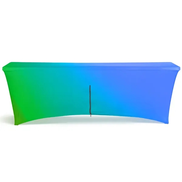 96" x 30" x 30" contour stretch polyester zipper back table... from ASI 36558 Aprons, Etc.