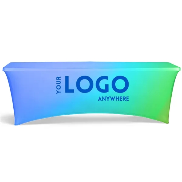 96" x 30" x 30" contour stretch polyester zipper back table... from ASI 36558 Aprons, Etc.