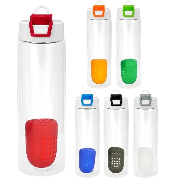 Two Tone Pop Up 24 oz. Bottle with Floating Infuser... from ASI 30208 A P Specialties / AP Specialties
