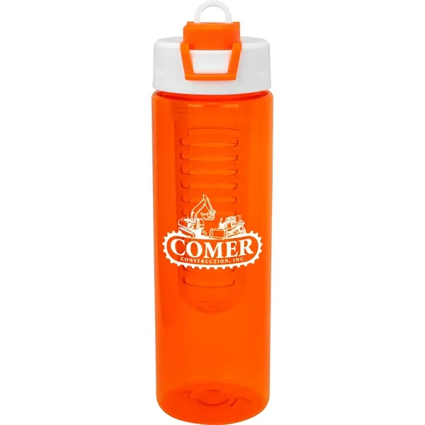 Two Tone Pop Up 24 oz. Colorful Bottle with Infuser... from ASI 30208 A P Specialties / AP Specialties