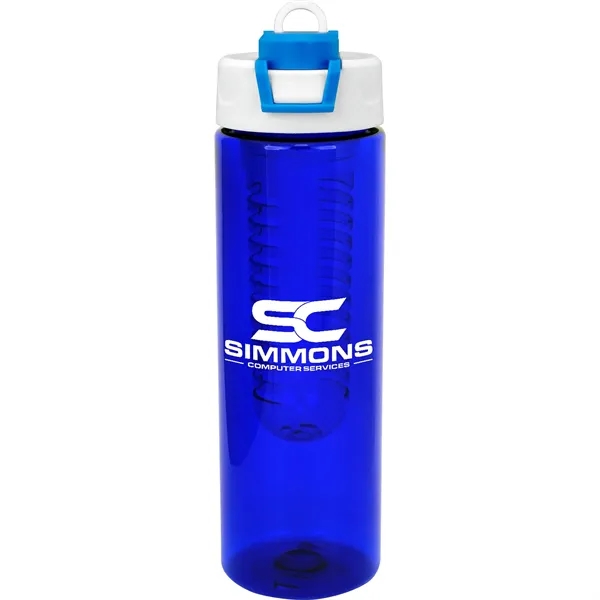 Two Tone Pop Up 24 oz. Colorful Bottle with Infuser... from ASI 30208 A P Specialties / AP Specialties