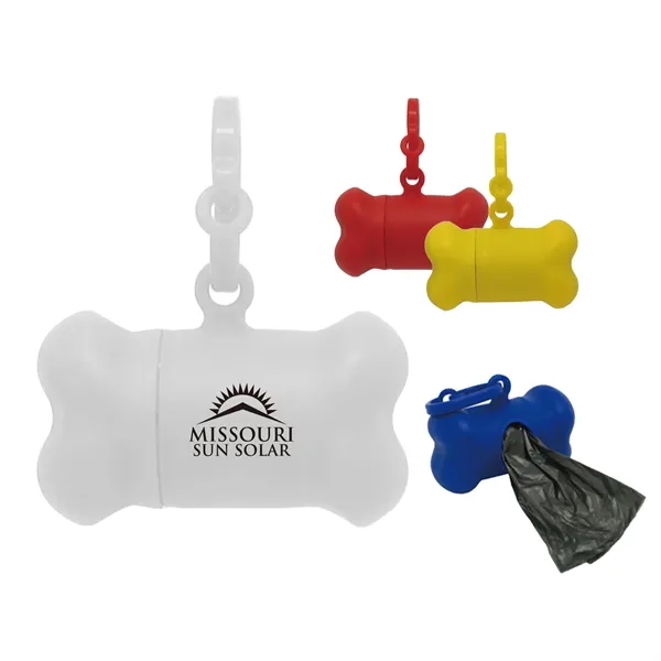 These bone shaped dispenser keeps your pet's favorite walking route clean.... from ASI 41511 Brainchild USA Inc / BrainChild Gift Club
