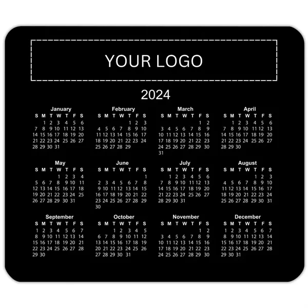 Calendar mouse pad plus 1 color silkscreen 1 location... from ASI 37218 Athena Promo (tm)