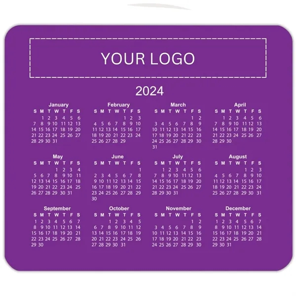 Calendar mouse pad plus 1 color silkscreen 1 location... from ASI 37218 Athena Promo (tm)