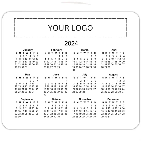 Calendar mouse pad plus 1 color silkscreen 1 location... from ASI 37218 Athena Promo (tm)