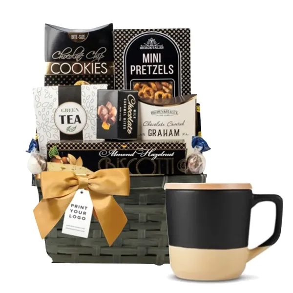 Gift Basket with Tea and Cookies... from ASI 89971 Stuff A Mug