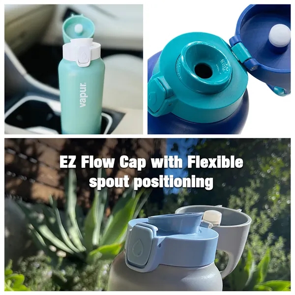 Double wall insulation keeps beverages cold for 12 hours and beverages... from ASI 46170 Compass Industries Inc