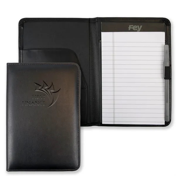 Vinyl junior writing pad with leather like outside, a writing pad,... from ASI 54040 Fey Promo
