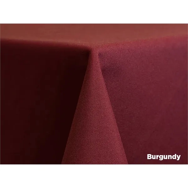 132" blank polyester trade show table covers for round or rectangular... from ASI 36558 Aprons, Etc.