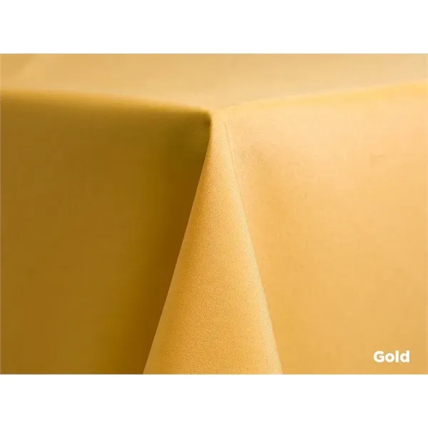 132" blank polyester trade show table covers for round or rectangular... from ASI 36558 Aprons, Etc.