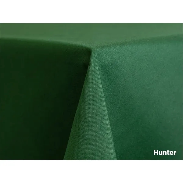 132" blank polyester trade show table covers for round or rectangular... from ASI 36558 Aprons, Etc.