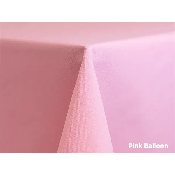 132" blank polyester trade show table covers for round or rectangular... from ASI 36558 Aprons, Etc.