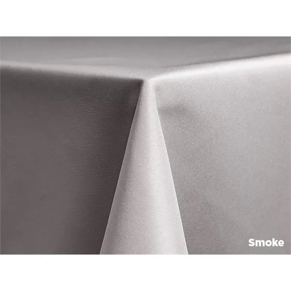 132" blank polyester trade show table covers for round or rectangular... from ASI 36558 Aprons, Etc.