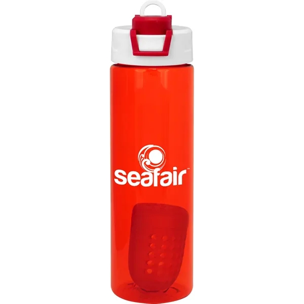 Two Tone Pop Up 24 oz. Colorful Bottle with Floating Infuser... from ASI 30208 A P Specialties / AP Specialties