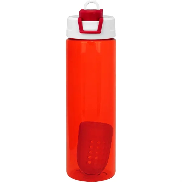 Two Tone Pop Up 24 oz. Colorful Bottle with Floating Infuser... from ASI 30208 A P Specialties / AP Specialties