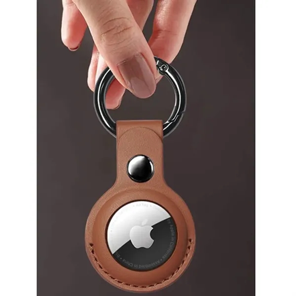 Protective leather case for an Apple Air Tag.... from ASI 39552 BEL Promo