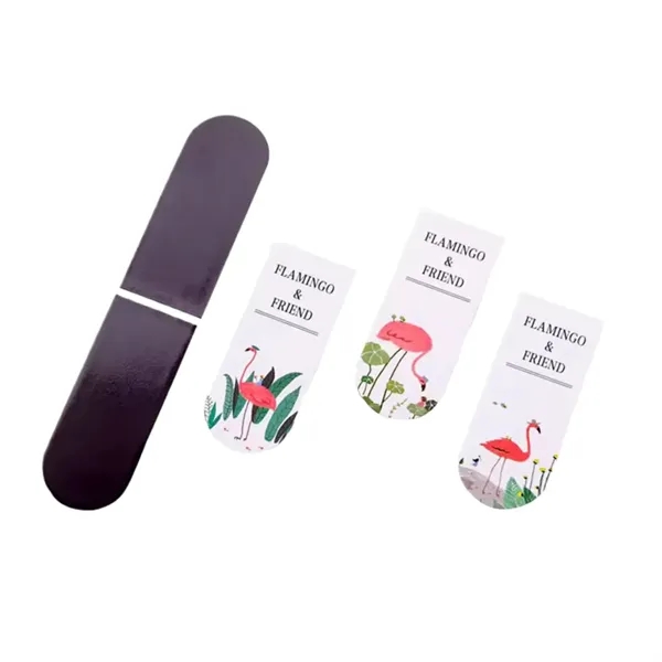 Foldable paper clip magnetic bookmark plus full color heat transfer on... from ASI 37218 Athena Promo (tm)