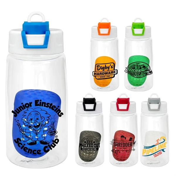 Two Tone Pop Up 18 oz. Recycled Bottle with Floating Infuser... from ASI 30208 A P Specialties / AP Specialties