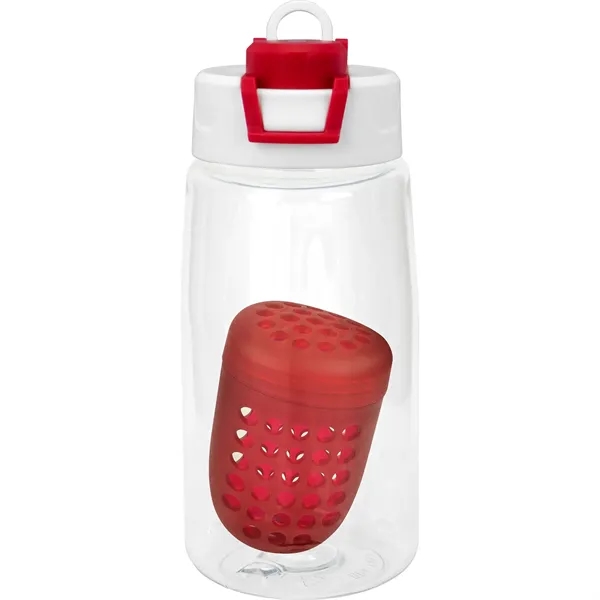 Two Tone Pop Up 18 oz. Recycled Bottle with Floating Infuser... from ASI 30208 A P Specialties / AP Specialties