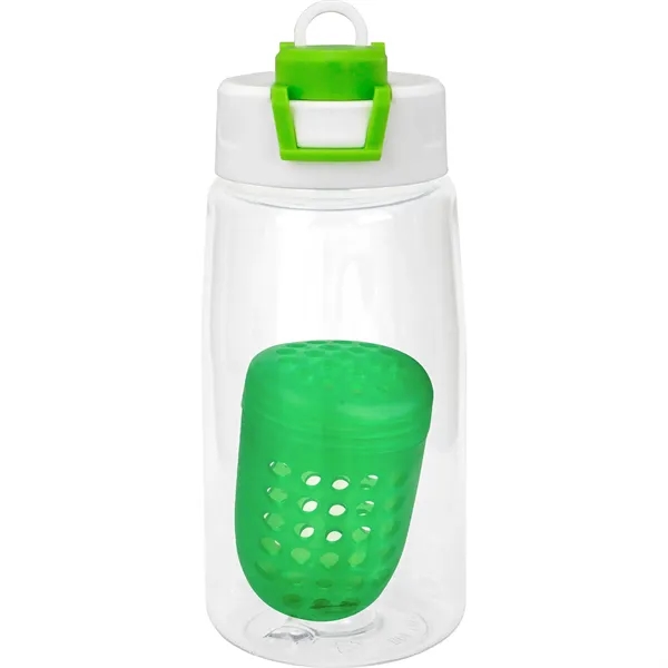 Two Tone Pop Up 18 oz. Recycled Bottle with Floating Infuser... from ASI 30208 A P Specialties / AP Specialties