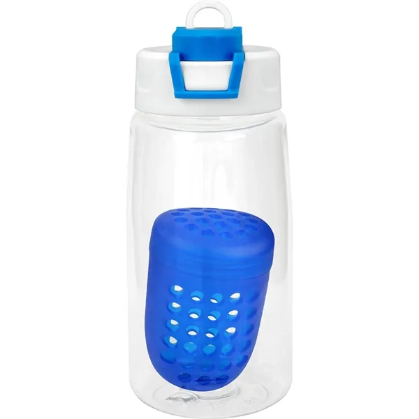 Two Tone Pop Up 18 oz. Recycled Bottle with Floating Infuser... from ASI 30208 A P Specialties / AP Specialties