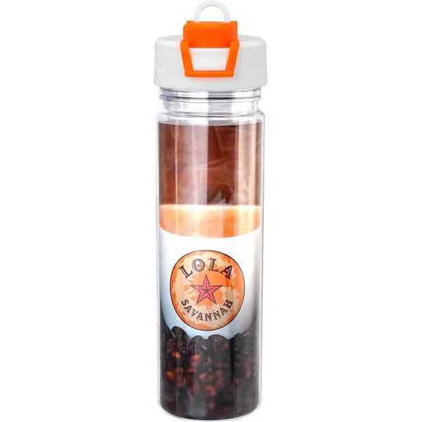 TWO TONE POP UP 18 OZ. FULL COLOR INSERT BOTTLE... from ASI 30208 A P Specialties / AP Specialties