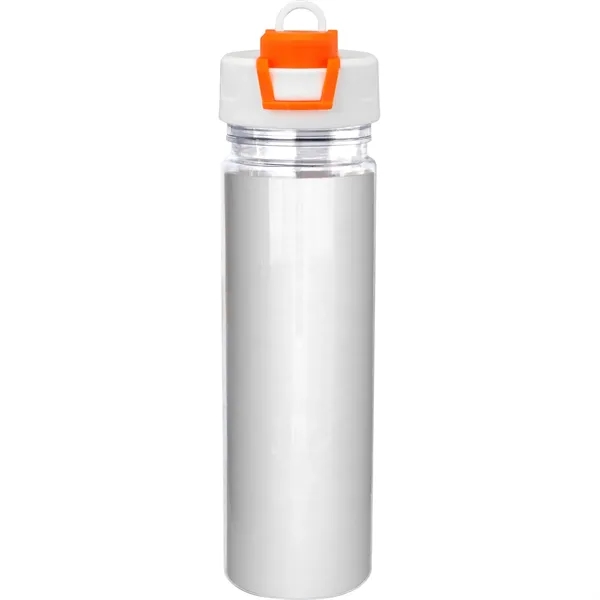 TWO TONE POP UP 18 OZ. FULL COLOR INSERT BOTTLE... from ASI 30208 A P Specialties / AP Specialties