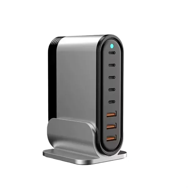 8-Port USB flash charge station - 200 W plus laser engraving... from ASI 37218 Athena Promo (tm)