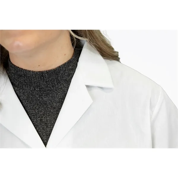 Unisex smock that features 2 lower patch pockets, 4 color-matched buttons... from ASI 36558 Aprons, Etc.