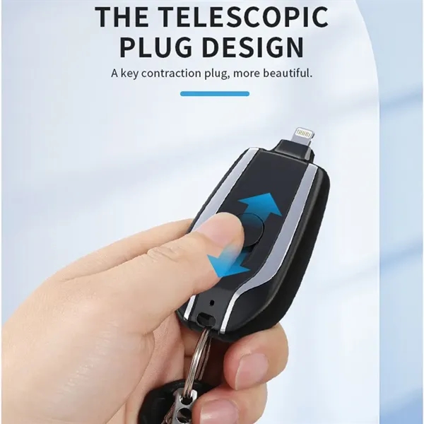 Power bank with keychain and a built-in 1500mAh battery.... from ASI 39552 BEL Promo