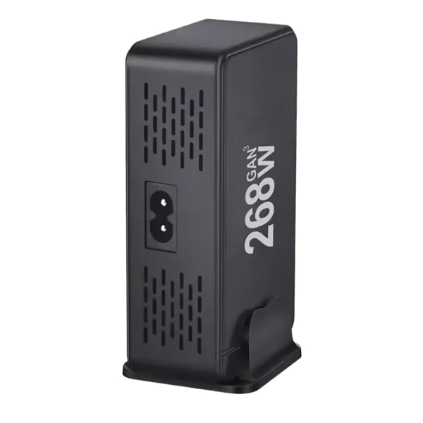 8-Port USB speed charge station - 268 W plus laser engraving... from ASI 37218 Athena Promo (tm)