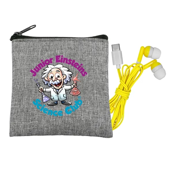 Recycled Type C Colorful Earbud Set... from ASI 30208 A P Specialties / AP Specialties