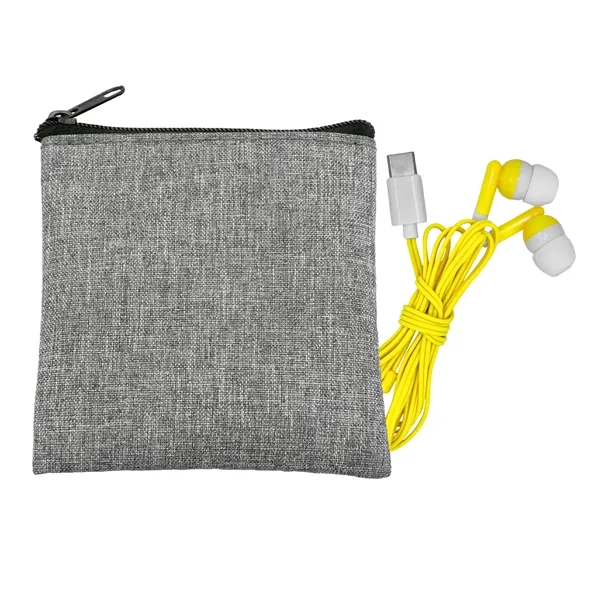 Recycled Type C Colorful Earbud Set... from ASI 30208 A P Specialties / AP Specialties