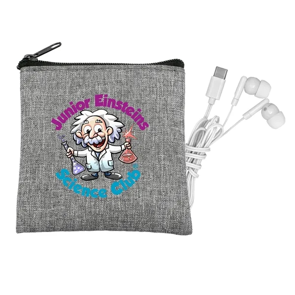 Recycled Type C Colorful Earbud Set... from ASI 30208 A P Specialties / AP Specialties