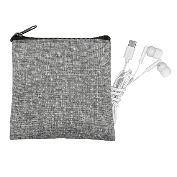 Recycled Type C Colorful Earbud Set... from ASI 30208 A P Specialties / AP Specialties