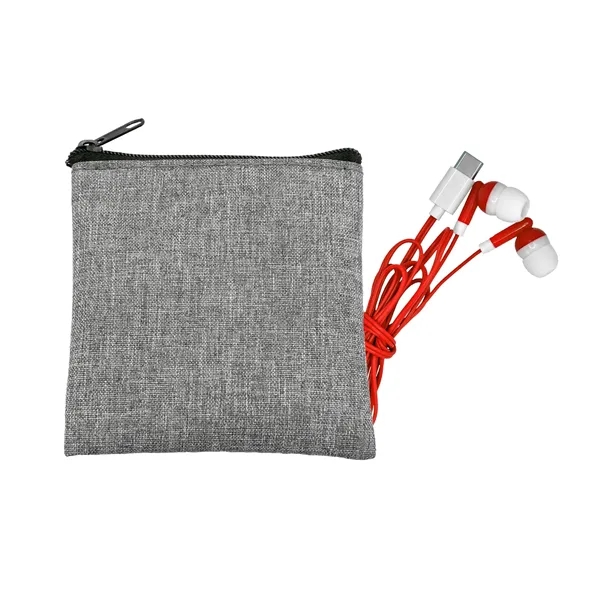 Recycled Type C Colorful Earbud Set... from ASI 30208 A P Specialties / AP Specialties