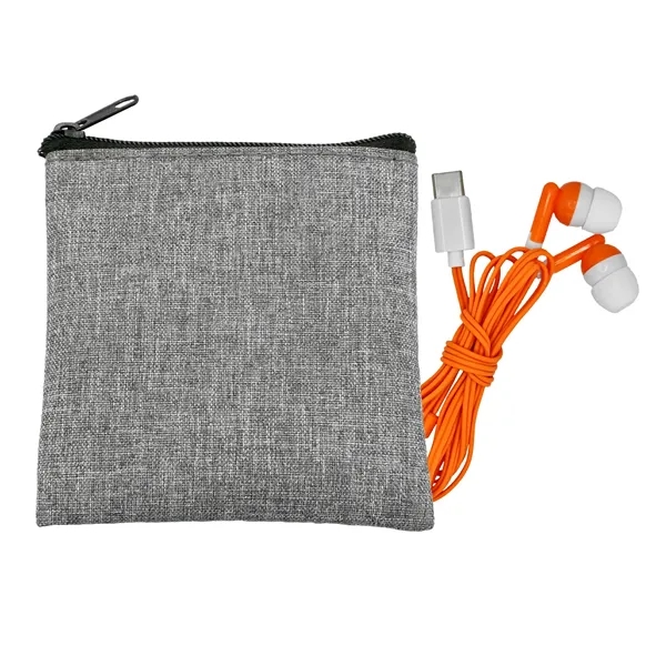 Recycled Type C Colorful Earbud Set... from ASI 30208 A P Specialties / AP Specialties