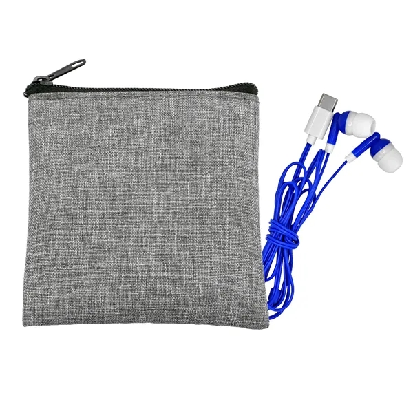 Recycled Type C Colorful Earbud Set... from ASI 30208 A P Specialties / AP Specialties