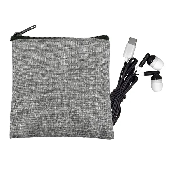 Recycled Type C Colorful Earbud Set... from ASI 30208 A P Specialties / AP Specialties