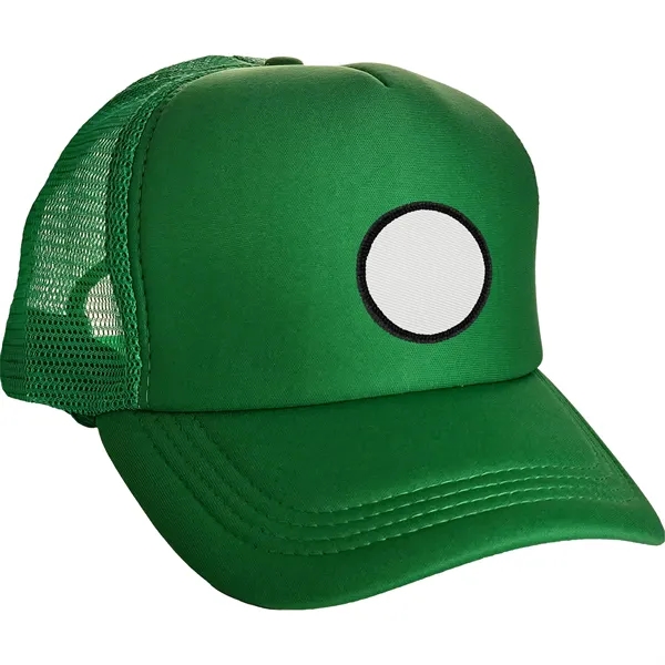 Colorful Foam Embroidered Emblem Trucker Hat... from ASI 30208 A P Specialties / AP Specialties