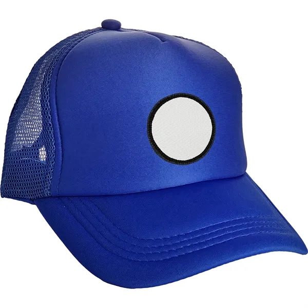 Colorful Foam Embroidered Emblem Trucker Hat... from ASI 30208 A P Specialties / AP Specialties