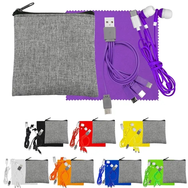 RECYCLED COLORFUL TRAVEL KIT... from ASI 30208 A P Specialties / AP Specialties