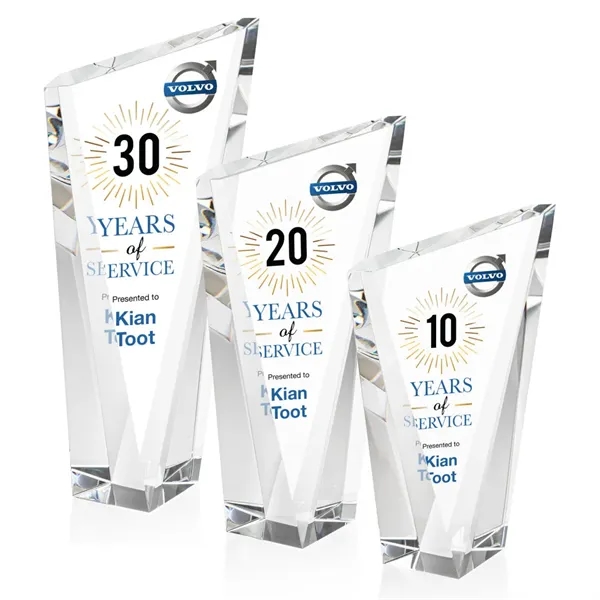 The magnificently angular design of the Plymouth VividPrint™ Award features a... from ASI 84592 St Regis Group / St Regis