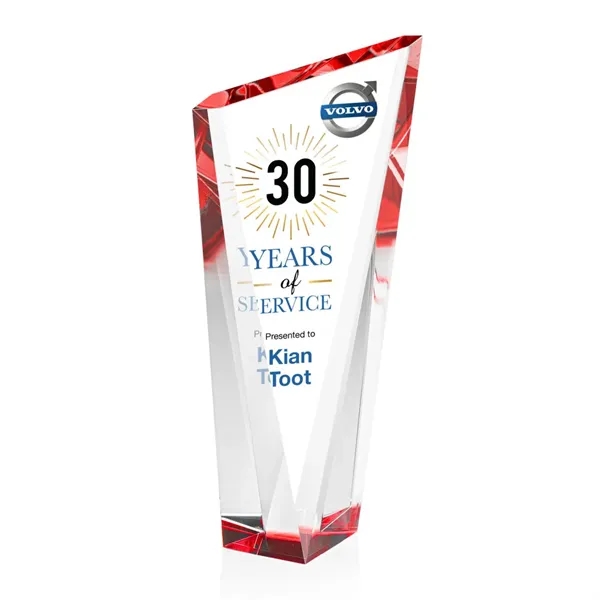 The magnificently angular design of the Plymouth VividPrint™ Award features a... from ASI 84592 St Regis Group / St Regis