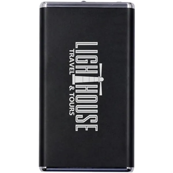 3000 mAh UL certified aluminum slim power bank with dual inputs.... from ASI 39552 BEL Promo