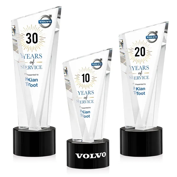 The magnificently angular design of the Plymouth VividPrint™ Award features a... from ASI 84592 St Regis Group / St Regis