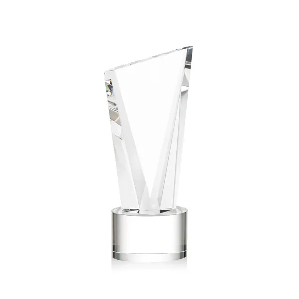 The Optical Crystal Plymouth Award features a beautiful slanted top and... from ASI 84592 St Regis Group / St Regis