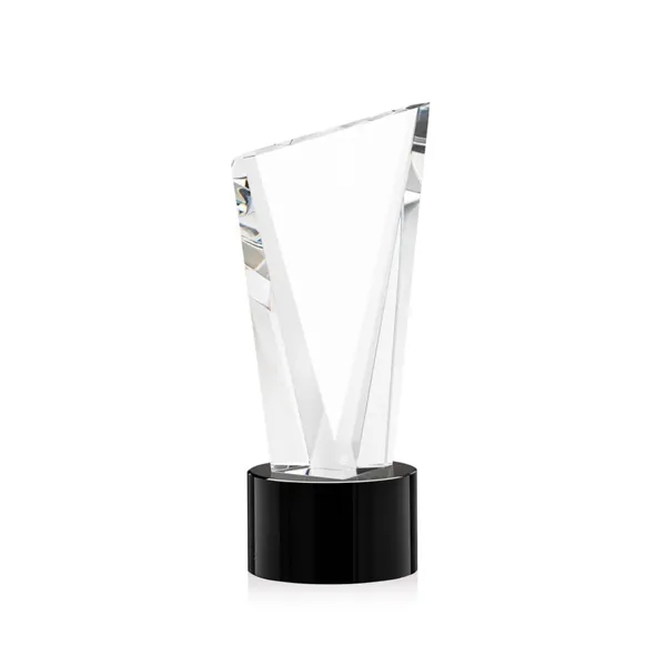 The Optical Crystal Plymouth Award features a beautiful slanted top and... from ASI 84592 St Regis Group / St Regis
