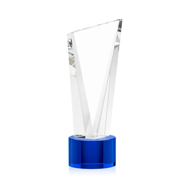The Optical Crystal Plymouth Award features a beautiful slanted top and... from ASI 84592 St Regis Group / St Regis